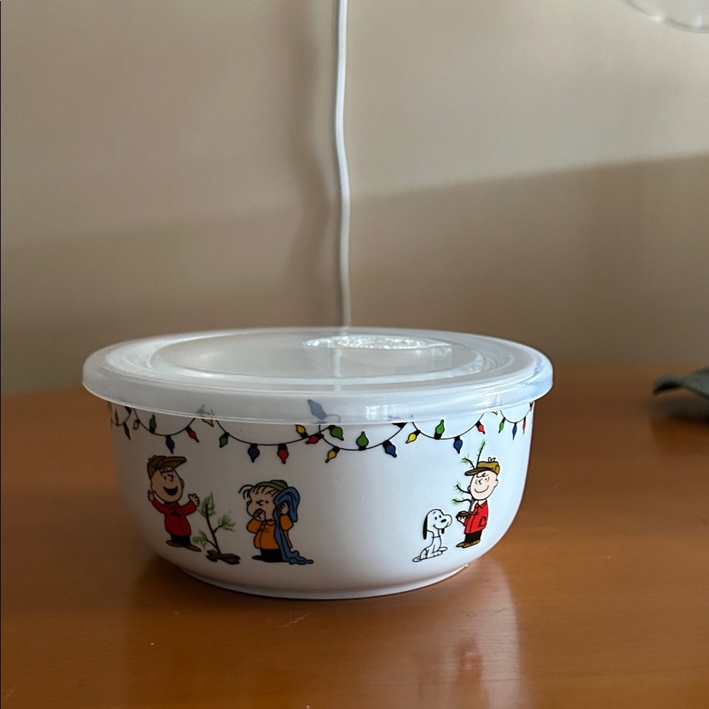Peanuts Character Storage Bowl with Lid
